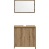 3dílný set koupelnového nábytku kompozitní dřevo [3056928] (Barva dub sonoma)