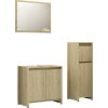 3dílný set koupelnového nábytku kompozitní dřevo [3056928] (Barva dub sonoma)