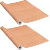 Samolepící tapety na dveře 2 ks 210 x 90 cm PVC [146111] (Barva Bílé dřevo)