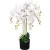 Umělá rostlina orchidej s květináčem 75 cm [244425]