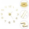 3D Nástěnné hodiny s moderním designem 100 cm XXL [50640]