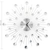Nástěnné hodiny se strojkem Quartz 50 cm moderní design [50642] (Barva Stříbrná)