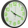 Svítící nástěnné hodiny 30 cm [325167] (Barva Bílá)