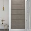 Nástěnné panely 12 ks 90 x 30 cm samet 3,24 m² [343920] (Barva Tmavě šedá)