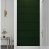 Nástěnné panely 12 ks 90 x 30 cm samet 3,24 m² [343920] (Barva Tmavě šedá)