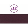 Nástěnné panely 12 ks 90 x 30 cm textil 3,24 m² [343901] (Barva Světle šedá)