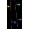 Světelný řetěz kulaté žárovky 20 m 200 LED 8 funkcí [328813] (Barva Vícebarevný)