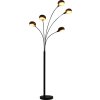 Stojací lampa 16 W 180 cm [282418] (Barva Černý a zlatý)