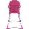 Dětská jídelní židlička modro-bílá [10183] (Barva Růžová)