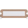 Dětská zábrana k postýlce 120 x 42 cm polyester [10174] (Barva Taupe)