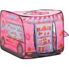 Dětský stan na hraní s 250 míčky růžový 70x112x70 cm [3107752] (Barva Vícebarevné 1)