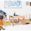Dětský stůl se 2 židlemi MDF [80284] (Barva Hnědá)