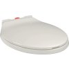 WC sedátko s pomalým sklápěním rychloupínací oválné [145817] (Barva Šedá)