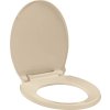 WC sedátko s pomalým sklápěním oválné [145820] (Barva Béžová)