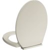 WC sedátko s pomalým sklápěním oválné [145820] (Barva Béžová)