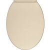 WC sedátko s pomalým sklápěním oválné [145820] (Barva Béžová)