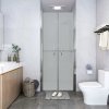 Sprchové dveře matné ESG (83–86) x 190 cm [148795]