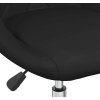 Otočná kancelářská židle umělá kůže [335190] (Barva Černá)
