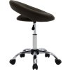 Pracovní židle na kolečkách umělá kůže [323664] (Barva Černá)