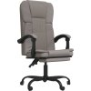 Polohovací kancelářská židle textil [349618] (Barva Tmavě šedá)