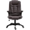 Kancelářská židle pravá kůže [20232] (Barva Hnědá)
