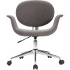 Otočná kancelářská židle textil [3054828] (Barva Světle šedá)