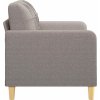 2místná pohovka 120 cm textil [359086] (Barva Hnědá)