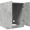 Skříňka nad pračku 71 x 71,5 x 91,5 cm [808399] (Barva Betonová šedá)
