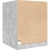Skříňka nad pračku 71 x 71,5 x 91,5 cm [808399] (Barva Betonová šedá)