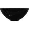 Keramické koupelnové umyvadlo kulaté [141929] (Barva Černá)