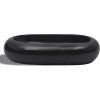 Keramické umyvadlo oválné [141920] (Barva Černá)