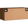 Nástěnná skříňka 80x36,5x35 cm kompozit [830063] (Barva dub sonoma)