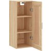 Nástěnná skříňka 34,5 x 34 x 90 cm kompozitní dřevo [830511] (Barva dub sonoma)