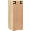 Nástěnná skříňka 34,5 x 34 x 90 cm kompozitní dřevo [830511] (Barva dub sonoma)
