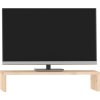 Stojan na monitor 50 x 27 x 10 cm masivní borové dřevo [813944] (Barva Přírodní)