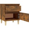 Noční stolky 2 ks 40x35x50 cm [821833] (Barva dub sonoma)