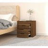 Nástěnný noční stolek 50x36x47 cm [816861] (Barva Kouřový dub)