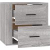 Nástěnný noční stolek 50x36x47 cm [816861] (Barva Kouřový dub)