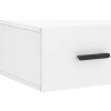 Nástěnné noční stolky 2 ks 35 x 35 x 20 cm [829841] (Barva Bílá s vysokým leskem)