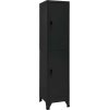 Uzamykatelná skříň 38 x 45 x 180 cm ocel [244473] (Barva Šedá)