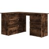 Rohový psací stůl 145x100x76 cm kompozitní dřevo [801092] (Barva dub sonoma)