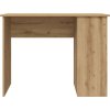 Psací stůl 100x55x75 cm kompozitní dřevo [823029] (Barva Kouřový dub)