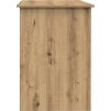 Psací stůl 100x55x75 cm kompozitní dřevo [823029] (Barva Kouřový dub)