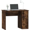 Psací stůl 100x55x75 cm kompozitní dřevo [823029] (Barva Kouřový dub)