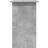Psací stůl 80 x 45 x 74 cm kompozitní dřevo [801368] (Barva Betonová šedá)