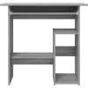 Psací stůl 80 x 45 x 74 cm kompozitní dřevo [801368] (Barva Betonová šedá)