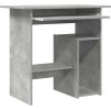 Psací stůl 80 x 45 x 74 cm kompozitní dřevo [801368] (Barva Betonová šedá)
