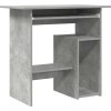 Psací stůl 80 x 45 x 74 cm kompozitní dřevo [801368] (Barva Betonová šedá)