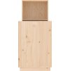 Psací stůl 110x53x117 cm masivní borové dřevo [814509] (Barva Přírodní)