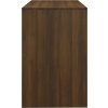 Psací stůl 101 x 50 x 76,5 cm kompozitní dřevo [812996] (Barva Kouřový dub)